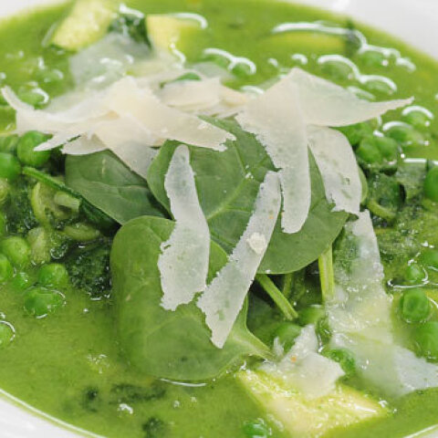 Zupa bardzo zielona
